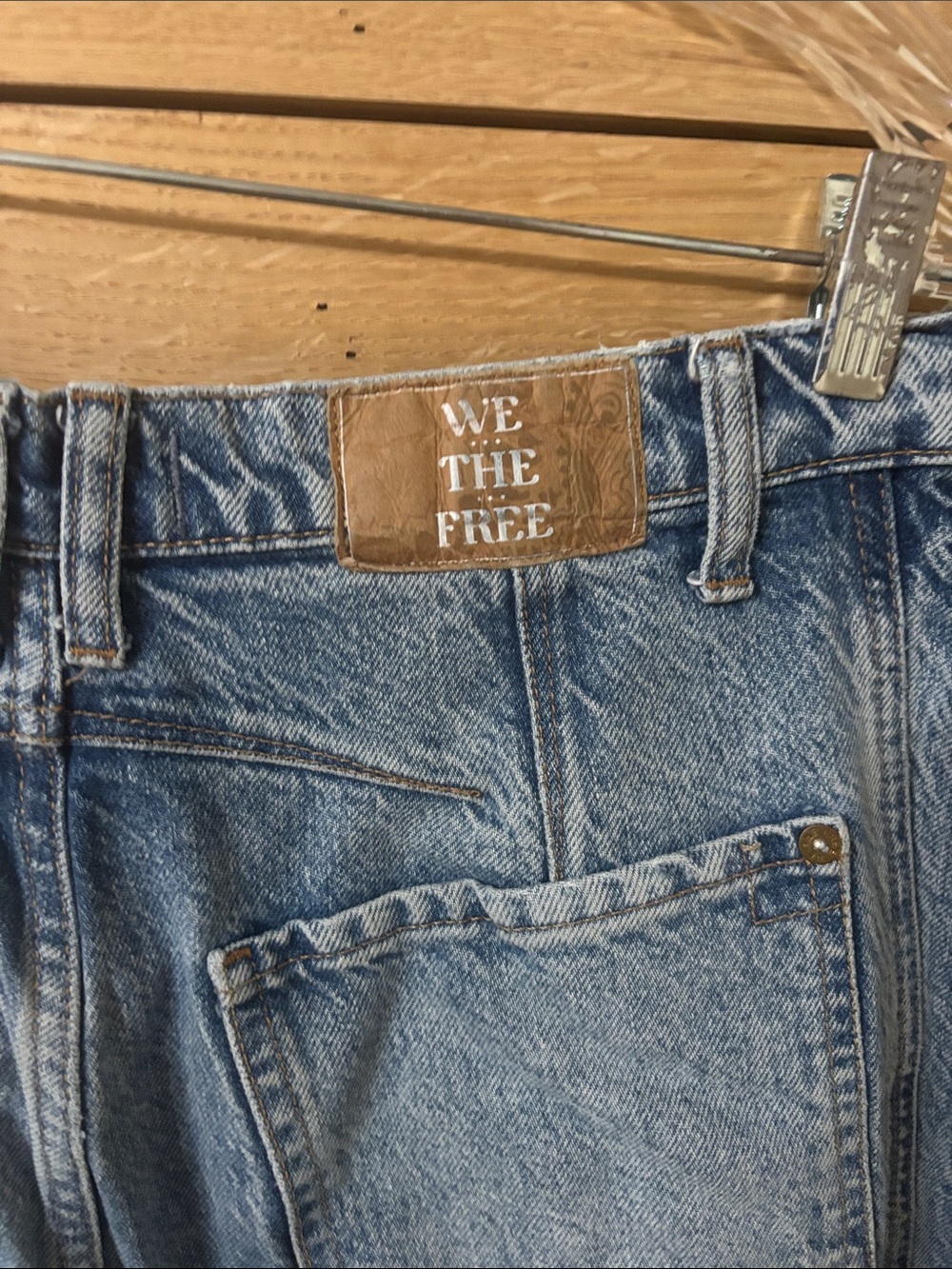 We the free good luck barrel jeans - Picture 5 of 6